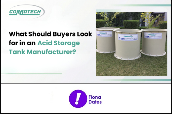 What Should Buyers Look for in an Acid Storage Tank Manufacturer